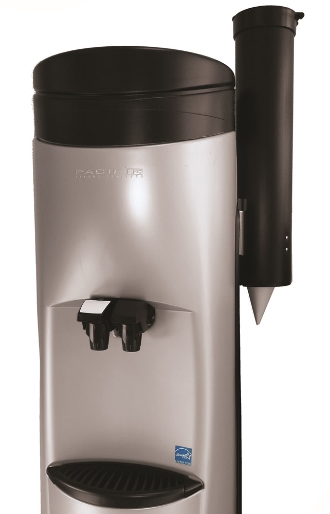 GuestSupply US | Aquaverve Graphite Cup Dispenser, Black